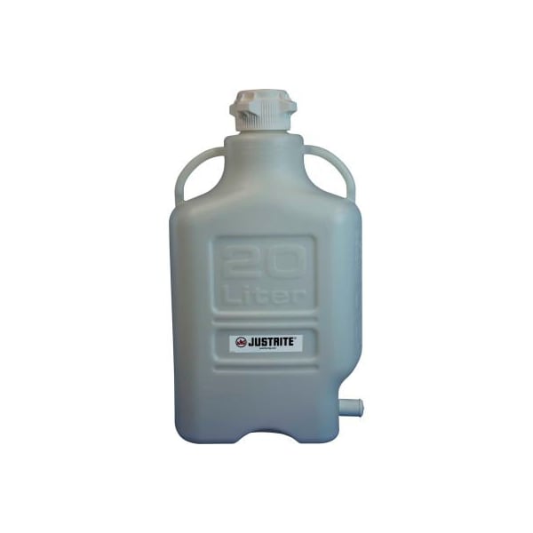 Justrite Justrite Carboy With Spigot, HDPE, 20-Liter 12916 - main